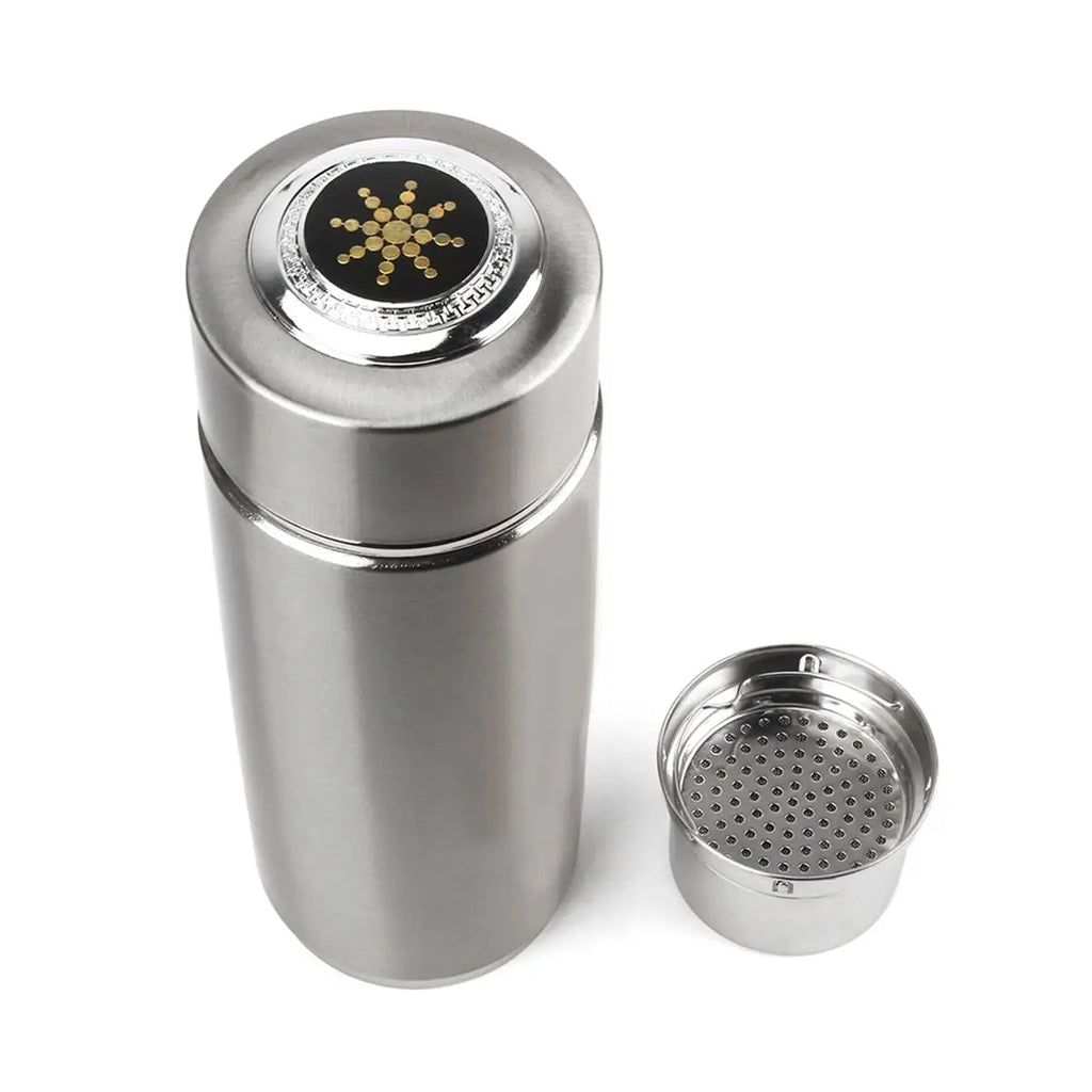 Micro-electrolysis Energy Health Cup Stainless Steel  Quantum Alkaline Filtered Water Cup Energy Ionizer health Bottle 400ml