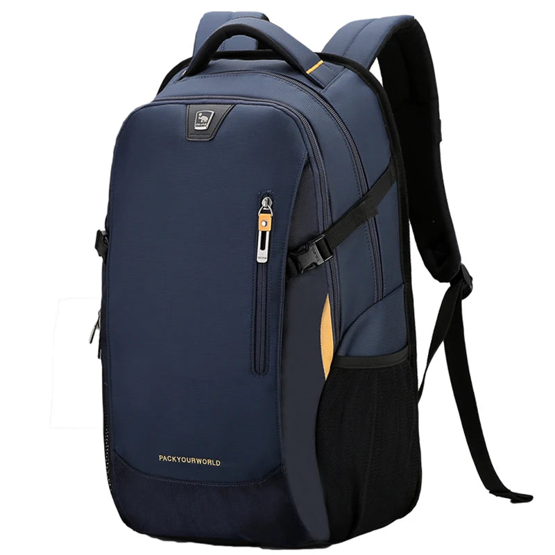 OIWAS Men's backpack For 15.6 Laptop Inch School Bags  Waterproof Nylon 29L Casual Shoulder Bagpack Travel Teenage Mochila