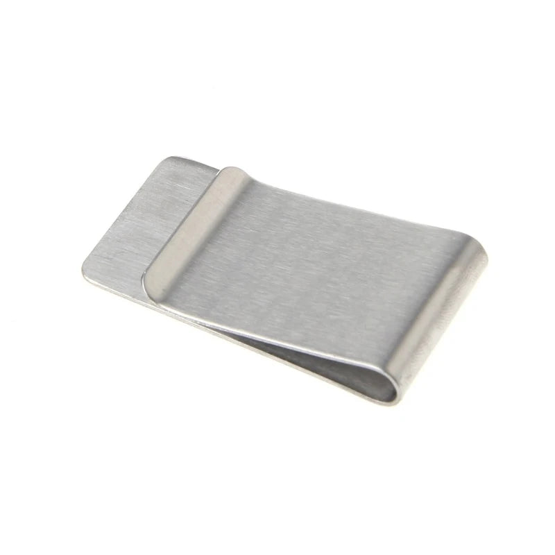 New Fashion Men's Pocket Money Clip Dollar Metal Clamp Card Clips Card Purses Women Metal Clamp For Money Cash Holder