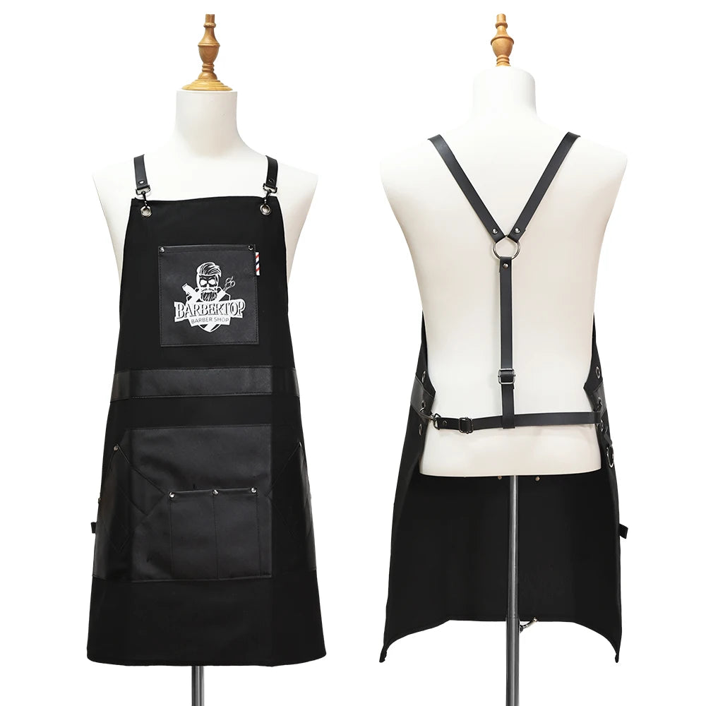 Pro Barber Haircut Cloth American Style Hairdressing Apron Anti-static Barbershop Capes Waterproof Hairdresser Styling tools