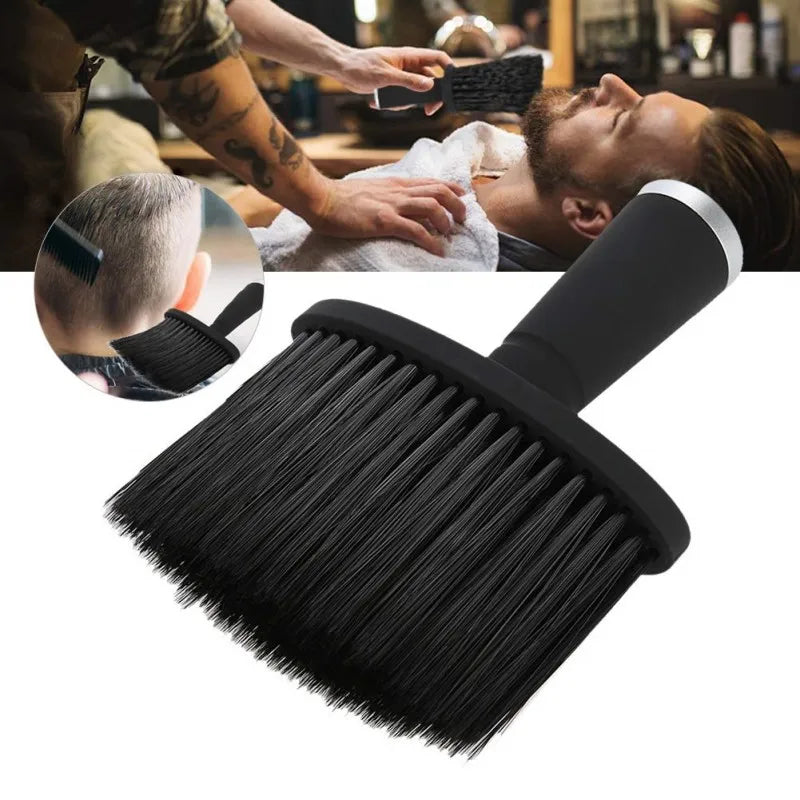 1/2PCS Professional Soft Neck Face Duster Brush Barber Hair Clean Hairbrush Beard Brush Salon Cutting Hairdressing Styling Tool