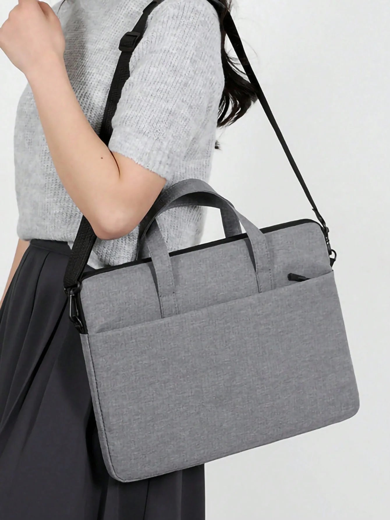 New Laptop Bag With,Personalized Embroidered Name Outdoor Business Large Capacity Laptop Bag, Single Shoulder Laptop Gift Bag