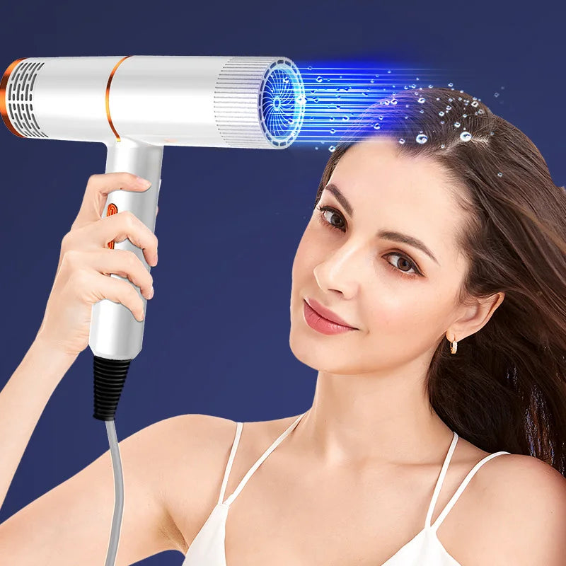 2025 Professional Hair Dryer Negative Ionic Blower High-speed Electricturbine Drier Constant Temperature Quickdrying Hair Tool