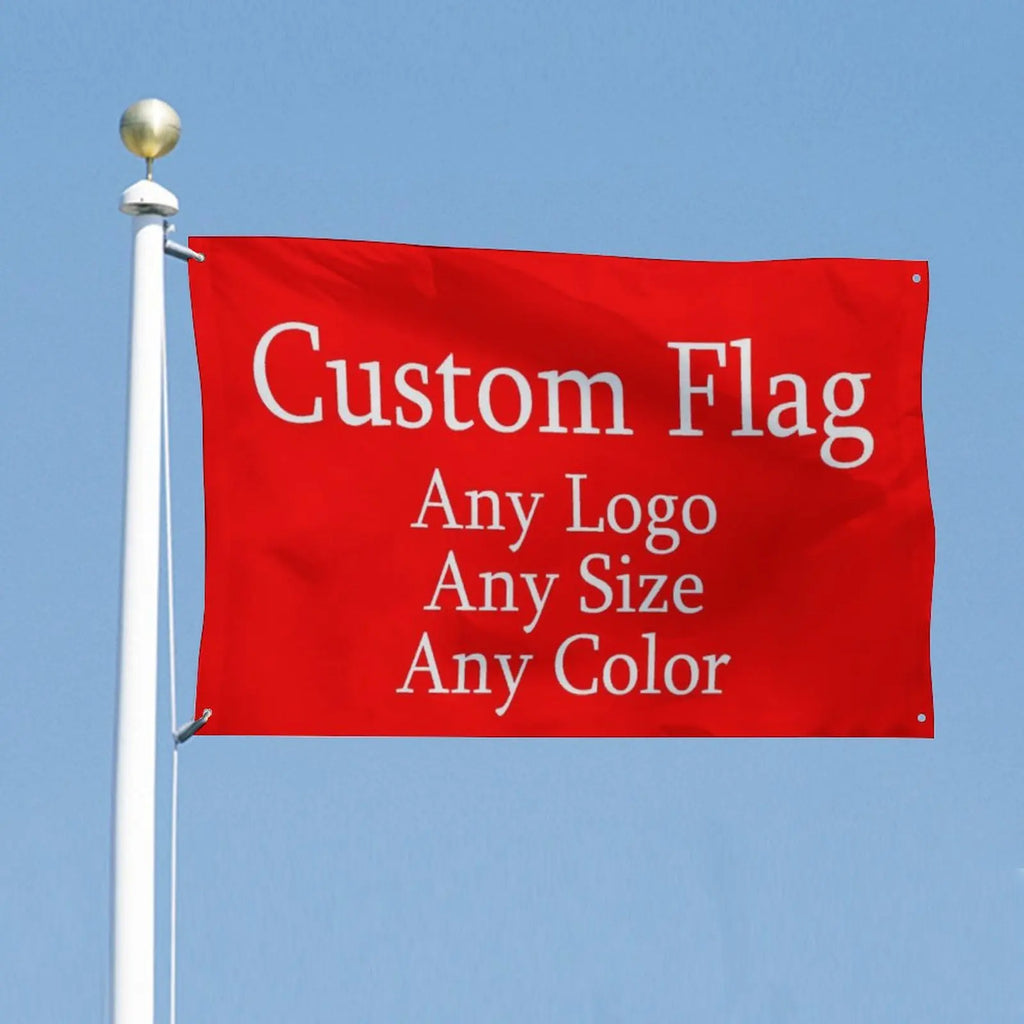 3x5Ft Custom Any Size Flags Personalized Photo Text Flag Customized Sports Competition Company Advertising Logo Banner Tapestry