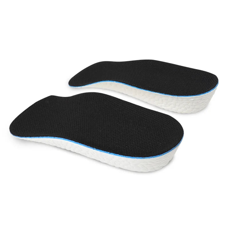 Height Increase Insoles for Men Women Shoes Flat Feet Arch Support Orthopedic Insoles Sneakers Memory Foam Invisible Pads 1 Pair