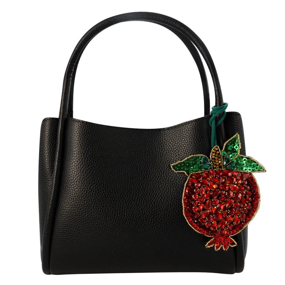 Aufnäher Perlen Pailletten Strass Früchte Schmetterling Fisch Seepferdchen Perlen Quasten, DIY zum Verzieren von Taschen Kleidung Schlüsselbändern