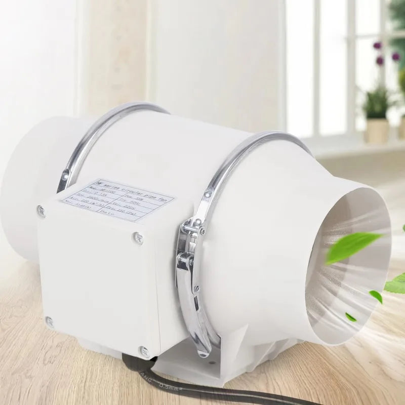 Duct Round 3 Inch 4 Inch 5 Inch 6 Inch Exhaust Ventilation Fan Kitchen Household Extractor Fan Bathroom Exhaust Fan