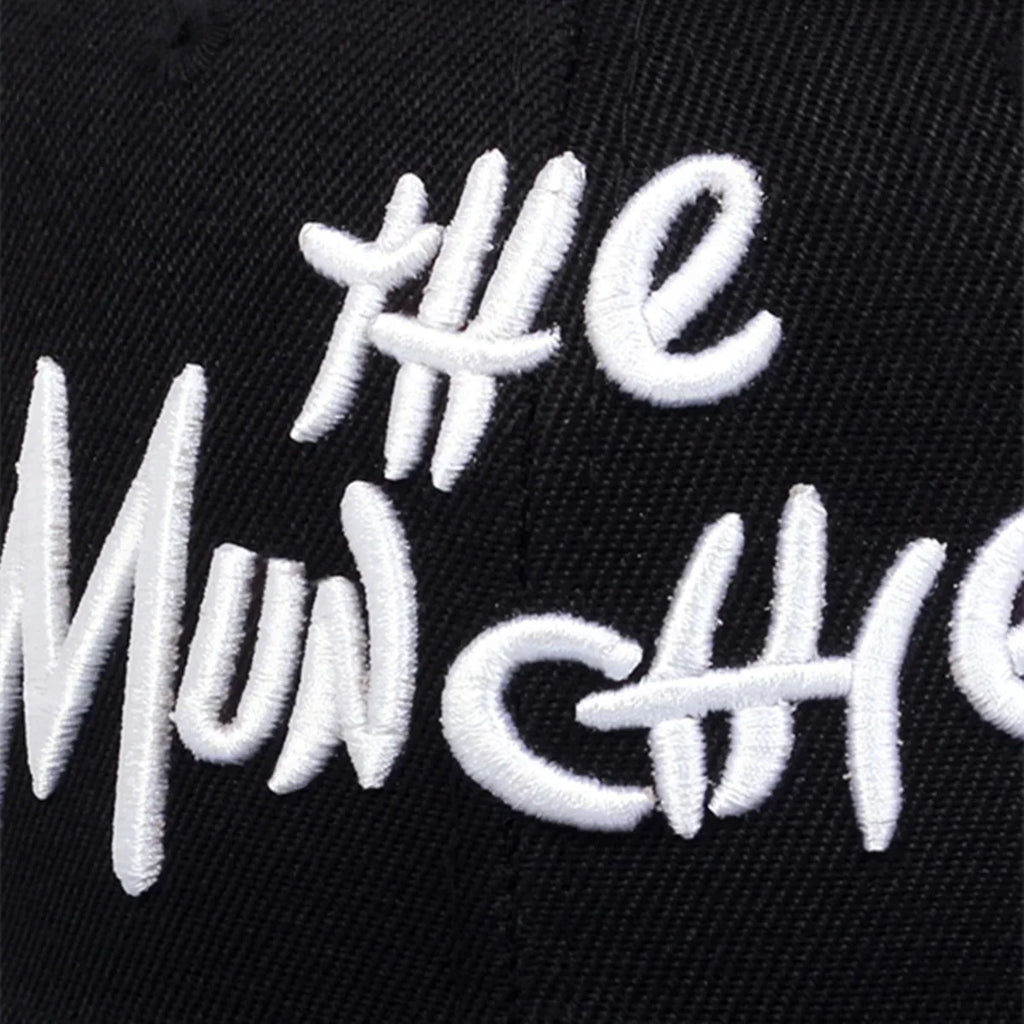 Unisex THE MUNCHIES Embroidery Hip-hop Hats Spring Autumn Adjustable Casual Snapback Baseball Caps Outdoor Sunscreen Hat