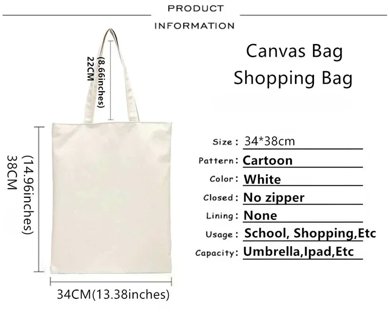 New York printed Women Shoulder Bags Reusable Casual Girl Handbags Gift Canvas Lady Tote Handbag Large Capacity Shopping Bag