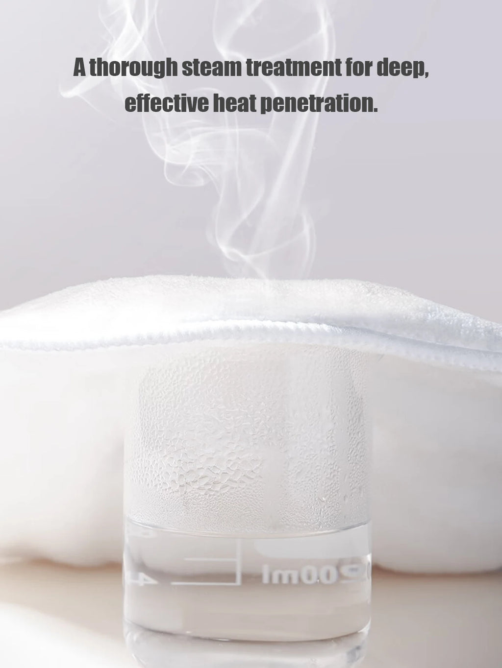 2-Piece Hot And Cold Compress Mask Set with & without Holes Heated Steaming Face Towel for Facial Eye Relief Skin Care Beauty
