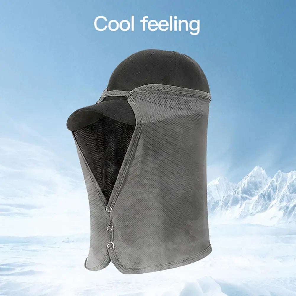 Face Summer Outdoor Cap Mask For Women Face Scarves For Men Sunscreen Veil Sunscreen Mask Anti-uv Face Cover Face Scarf