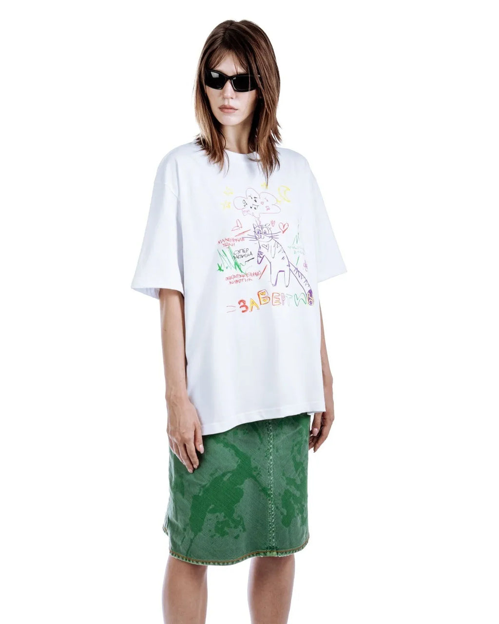 Streetwear Men's Clothing Cotton Cat Graphic Print Korean Fashion Harajuku Goth Y2k Hip Hop Short Sleeve Top Tee Oversize Tshirt