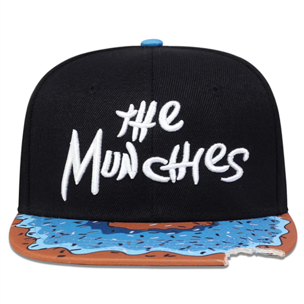 Unisex THE MUNCHIES Embroidery Hip-hop Hats Spring Autumn Adjustable Casual Snapback Baseball Caps Outdoor Sunscreen Hat