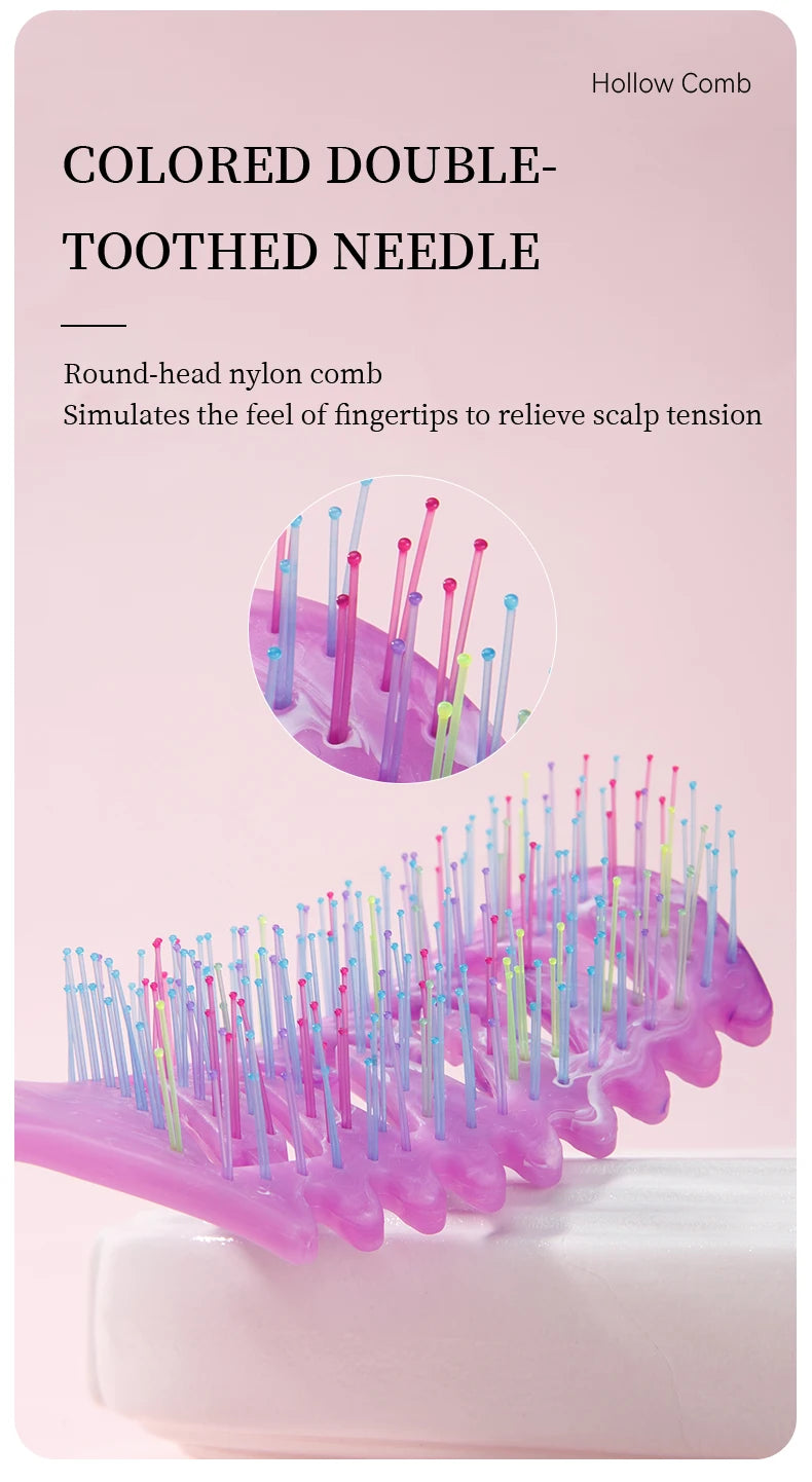 New Curl Defining Brush Curl Define Styling Brush for Curly Hair Vented Hair Brush for Shaping and Defining Curly Hair for Women