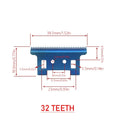 For Kemei KM-2299 Replacement Movable Blade Professional Clipper  Trimmer Cutting Knife Head Parts Accessories