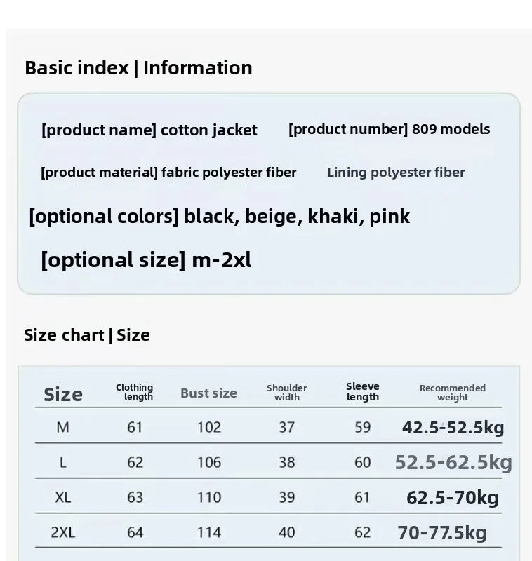 Down Cotton Jacket Women's 2025 Autumn Winter New Light And Thin European High-End sense Niche Rhombus Down Cotton Jacket Parka