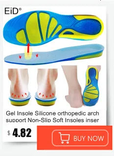EiD 3/4 Leder orthopädische Schuheinlagen für Plattfüße Fußgewölbestütze orthopädische Schuheinlegesohle Einlegesohlen für Herren und Damen Fußpflege