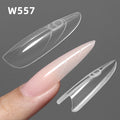 YOKEFELLOW Sandwich Dual Nail Forms 240pcs 15size NEW 2025 Extensions-Dual Forms Coffin Almond Nail Forms Top Mold Bottom Mold