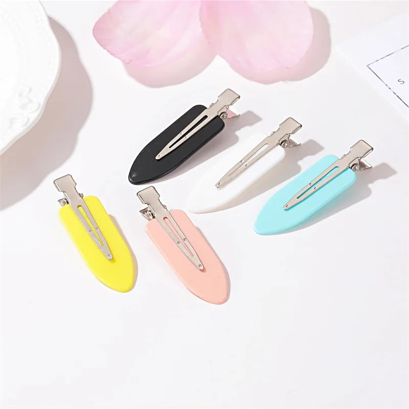 4Pcs/Set Beauty Salon Seamless Hairpin Professional Styling Hairdressing Makeup Tools Hair Clips For Women Girl Headwear