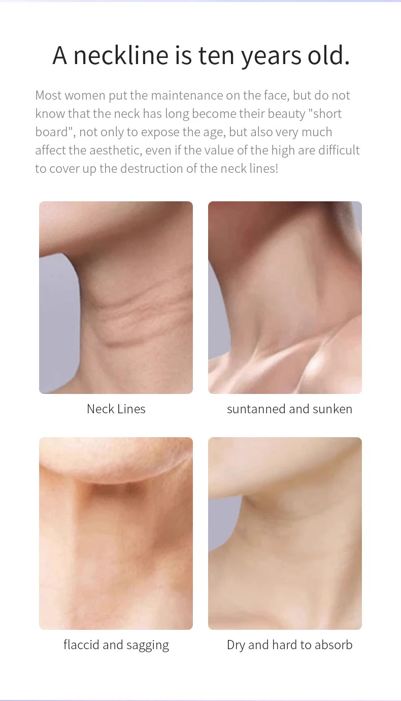 Practical Neck Anti-aging Mask Skin Tightening Lifting Neck Beauty Device Brighten Skin Rejuvenation Improve Neck Muslc Sagging