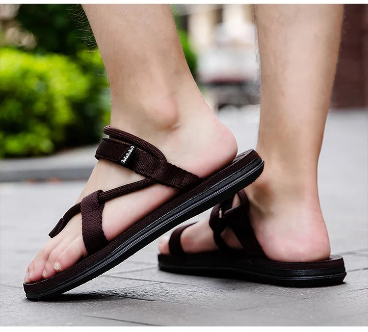 Men/Women Sandals Casual Shoes Lightweight Flip Flops Sandles Solid Color Shoes For Summer Beach Slippers Zapatos Hombre