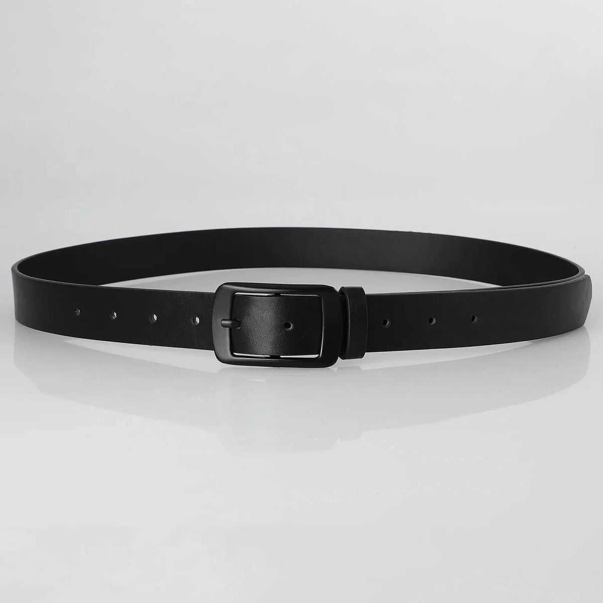 1pcs Men's Belt Classic Fashion PU Leather Belt High End Authentic Fashion Metal Buckle Women Belt Paired with Jeans Belt Unisex