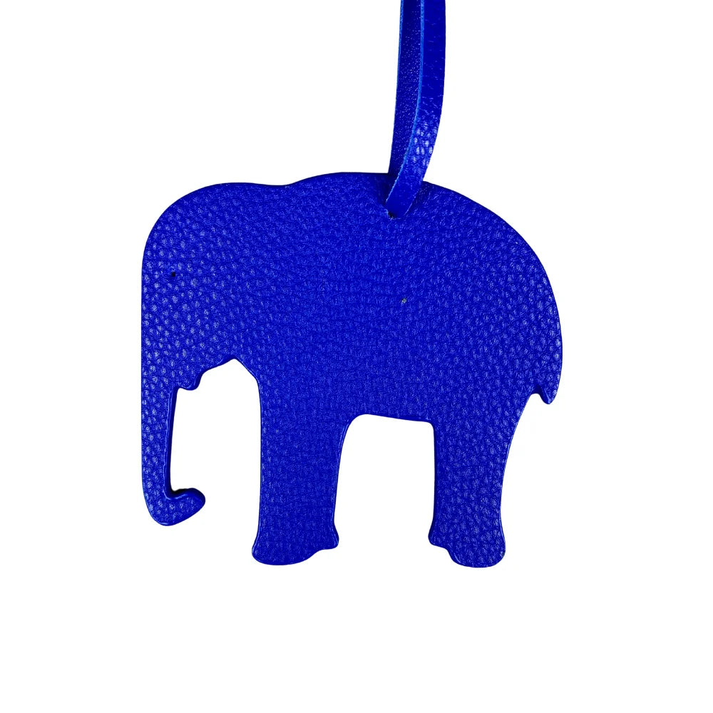 Colorful Elephant Leather Bag Charm - 12 Vibrant Colors, Mix & Match Style, Durable & Thick Leather Keychain-PU Leather