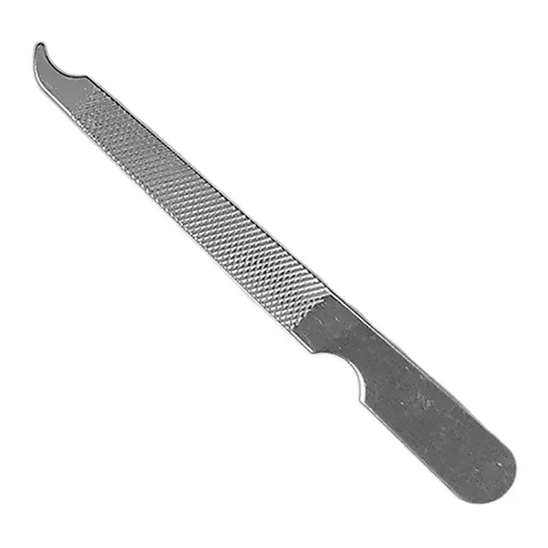 3PCS/Lot Stainless Steel Nail File and Buffer, 92mm Long, All Purpose, for Natural Nails, Fingernail File Manicure Care Tool