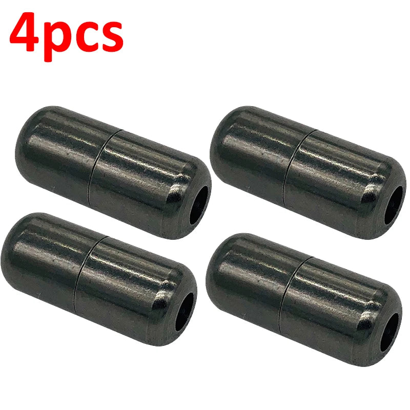 Shoelaces Semicircle Buckles No Tie Buckle Connector for Shoes Sneakers Shoelace Quick Shoe Laces Lazy Metal Capsule Lock