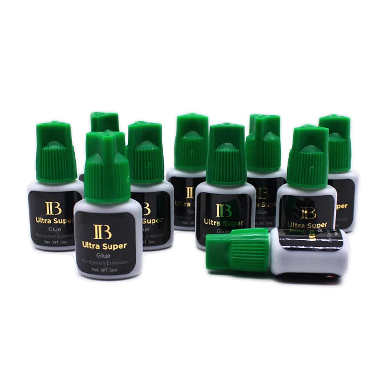 I-Beauty IB Ultra Super Kleber für Wimpernverlängerungen 5ml IB Kleber Grüne Kappe Falsche Wimpern Klebstoff Make-up Werkzeuge Großhandelsshop