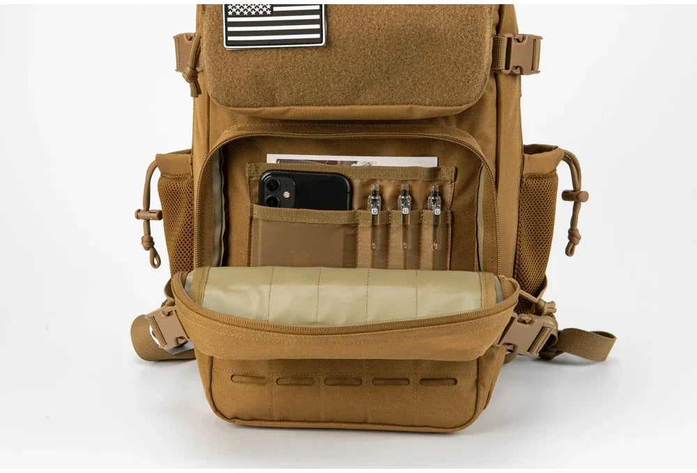 25L/45L Tactical Backpack for Women/men School Bag Gym Rucksack with Dual Cup Holder mini backpack bags for womens