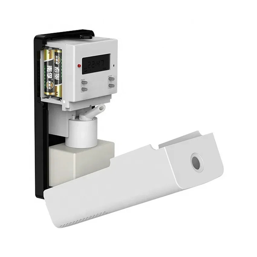Fragrance Scent Machine Waterless Electric and Battery Wall-mounted  Essential Oil Aroma Diffuser for Bedroom Toilet