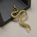 Gothic Punk  Metal Snake Medusa Hairpin Hair Clip for Women Side Bangs Holder Girls Retro Barrettes Jewelry Headwear Accessories