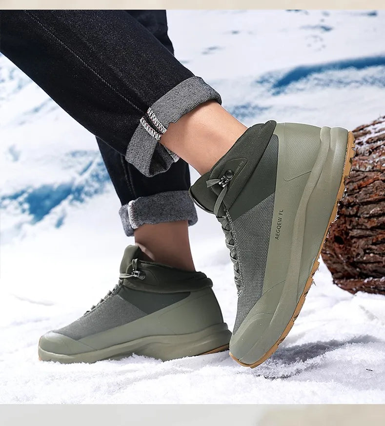 Waterproof Trekking Trainers for Men Comfortable and Supportive Man Hiking Sneakers Outdoor Activities Climbing Walking Shoes
