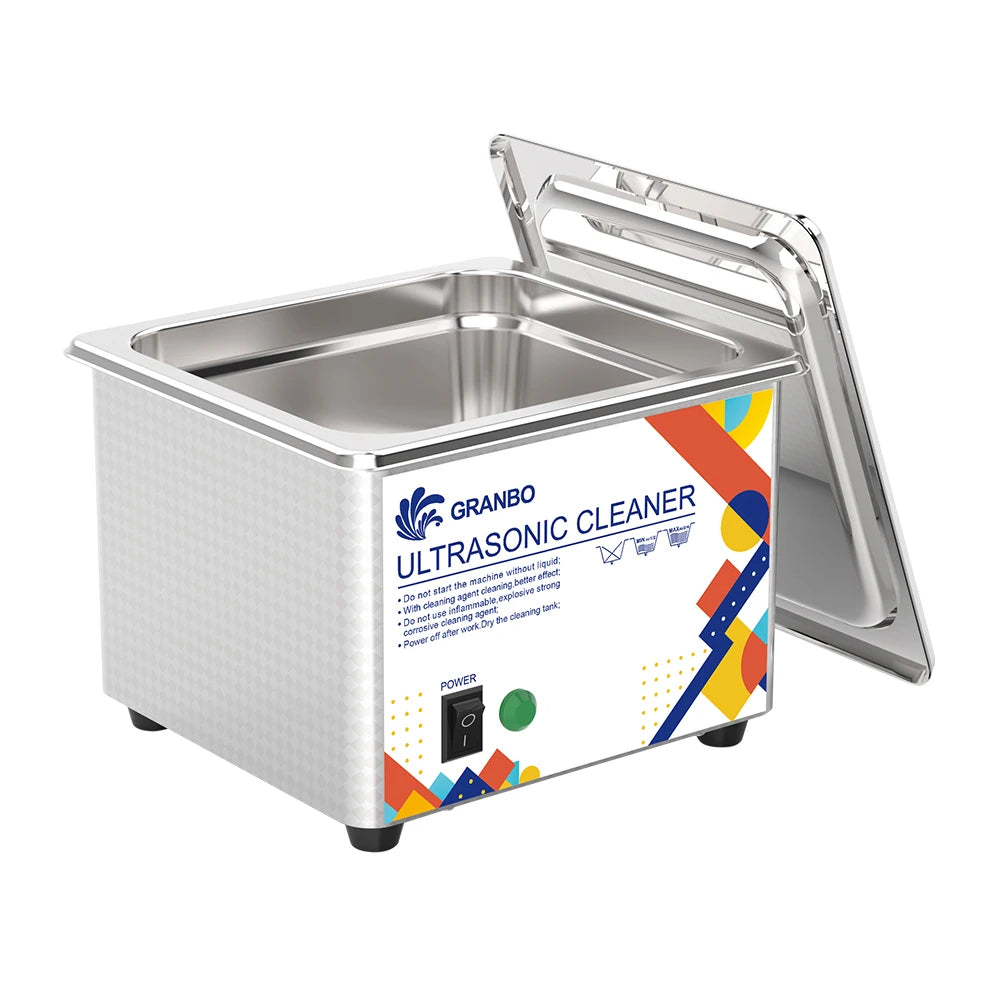 Limpiador ultrasónico de gafas y joyas con ultrasonido 40KHz 800ML Baño de limpieza ultrasónico para gafas y joyas