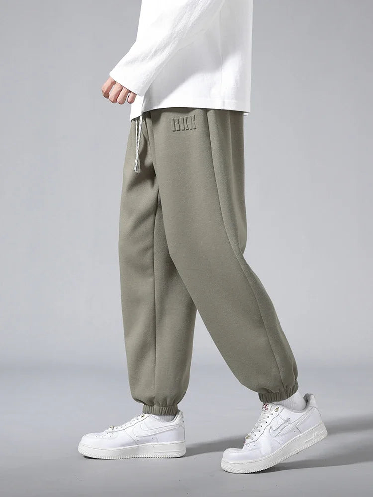 2025 Men's Jogger Cotton Sweatpants Big Size 8XL 7XL 6XL Sports Baggy Pants Sting Banding  Hip Hop Loose Harem Trousers