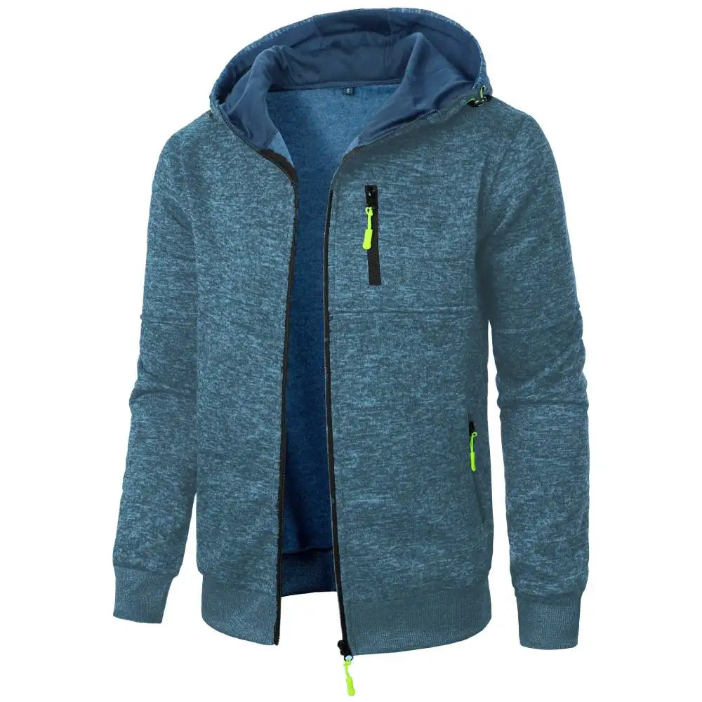 Men Casual Sports Hoodies 50 Years Mustang Car Jackets Mens Hooded Outwear Warm Fleece Tracksuit Coat  Zipper Hoodies
