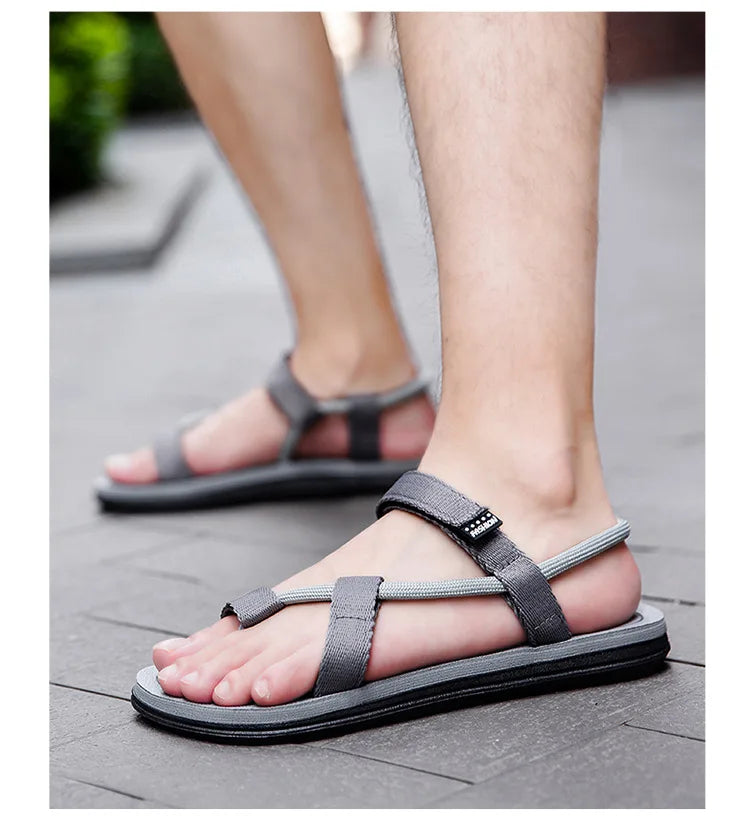 Men/Women Sandals Casual Shoes Lightweight Flip Flops Sandles Solid Color Shoes For Summer Beach Slippers Zapatos Hombre