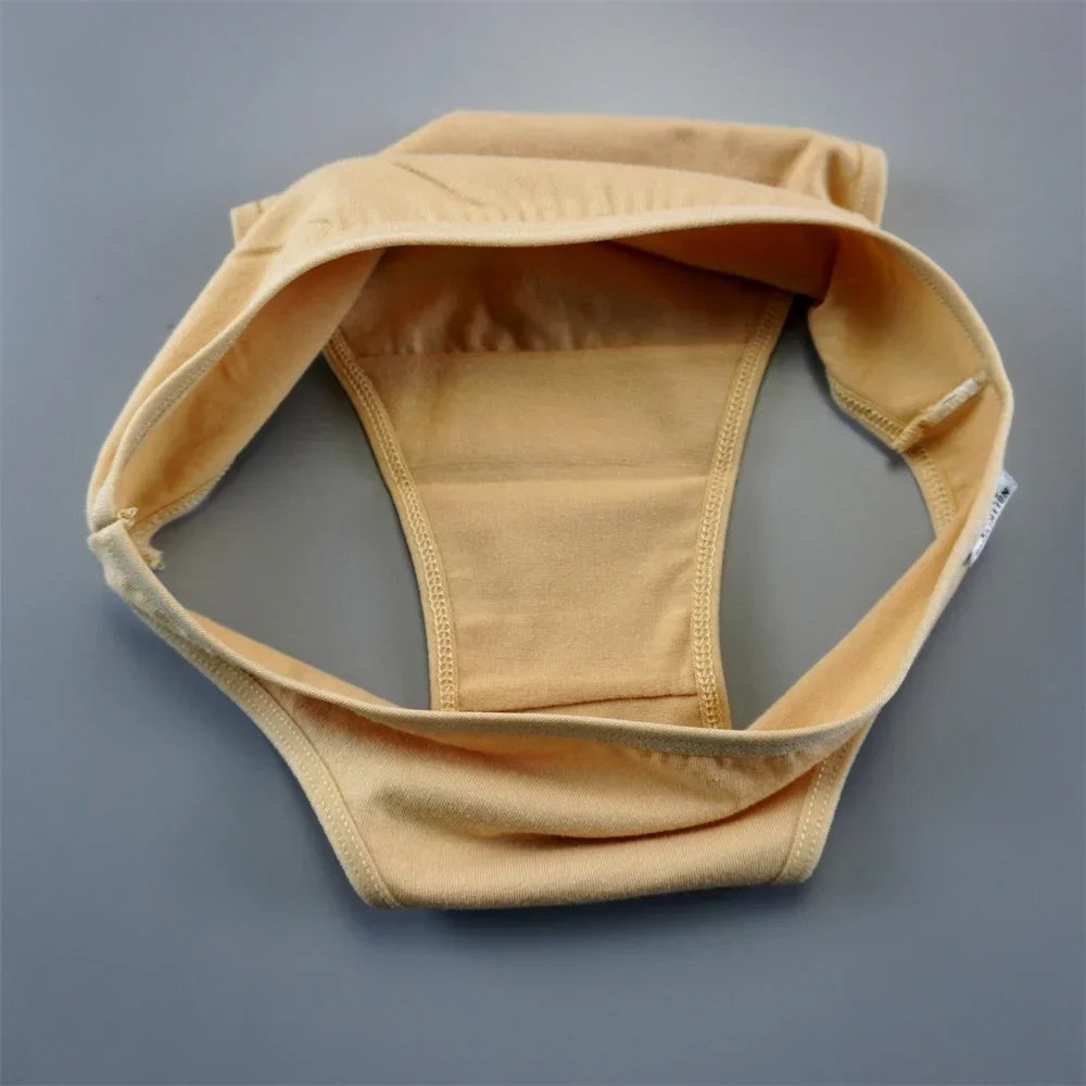 3PCS/Pack Ladies Cotton Panties Free Shipping Comfortable Female Underpants Simple Solid Candy Color Underwear