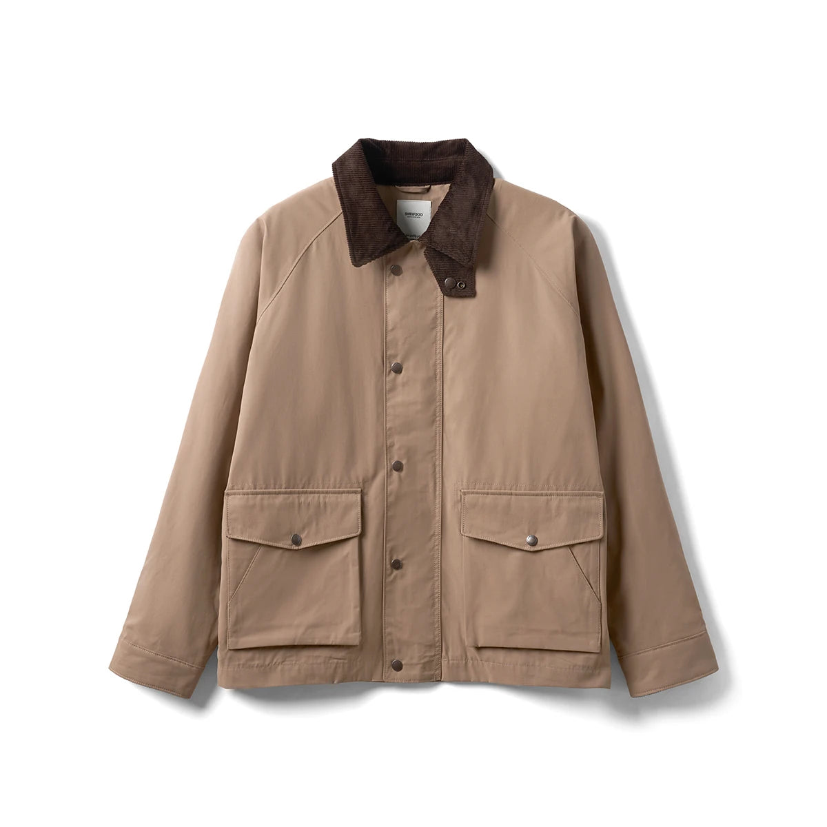 SIMWOOD 2025 Autumn New Oversize Water Repellent Jacket Men Washed Vintage Coats Plus Size Quality Clothes