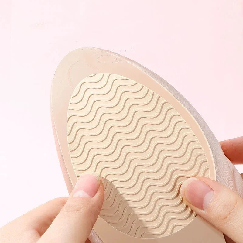 2-8pcs Women's Silicone Forefoot High Heel Stickers Self-Adhesive Non-Slip Rubber Shoes Mat Bottom Sheet Soles Paddings