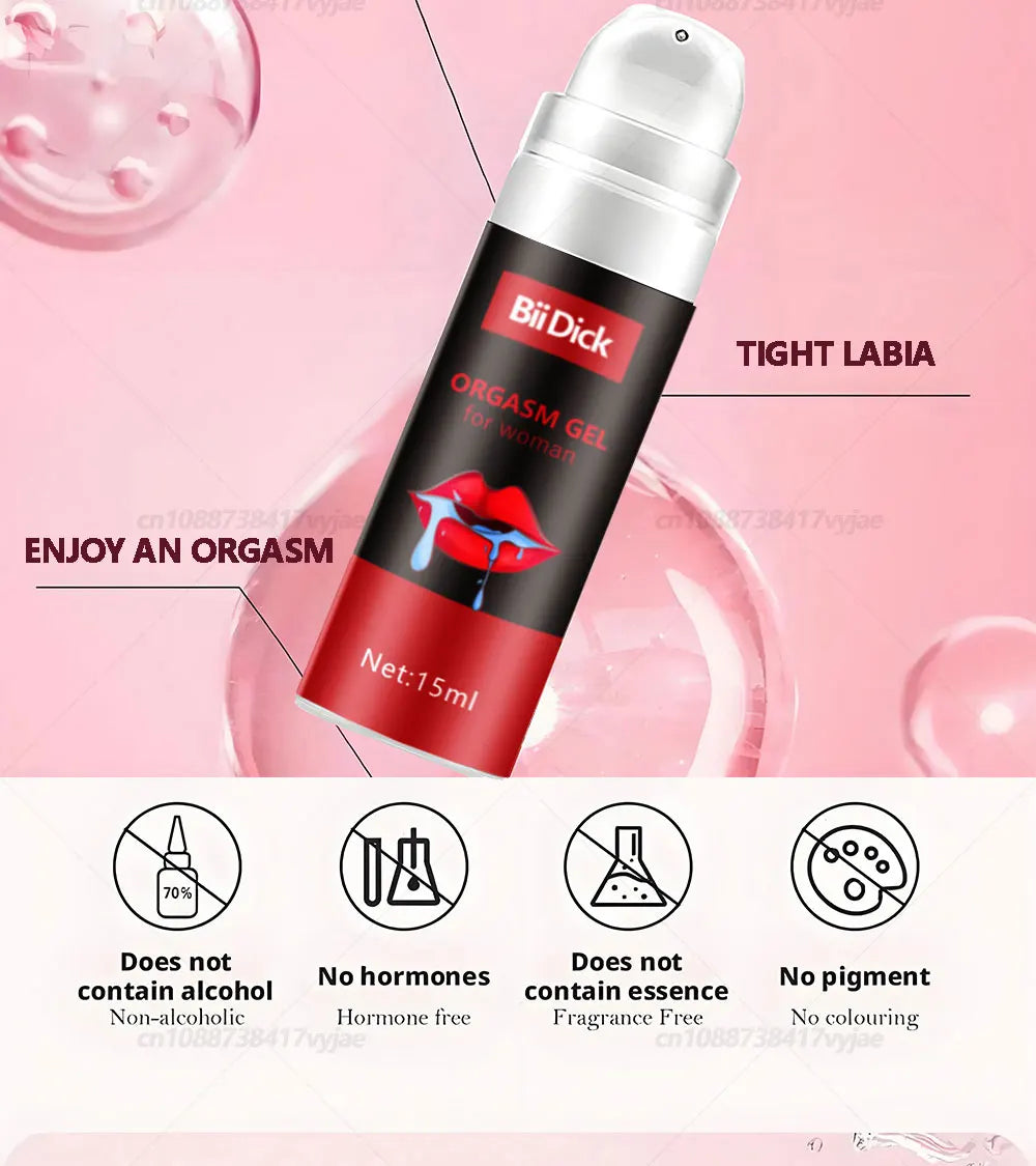 Female Enhancement Orgasm Vaginal Gel Clitoral Stimulation Shrinkage Firming Orgasm Sexual Desire Enhancers for Women
