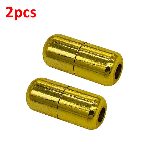 Shoelaces Semicircle Buckles No Tie Buckle Connector for Shoes Sneakers Shoelace Quick Shoe Laces Lazy Metal Capsule Lock