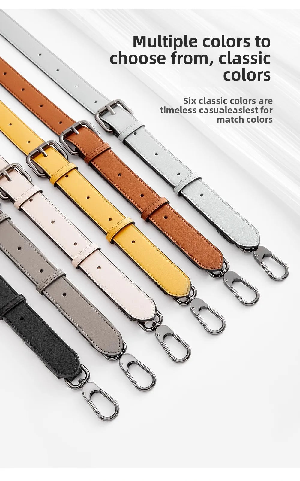 Leather strap for longchamp hobo xtra cowhide bag crossbody replacement strap adjustable strap bag accessories