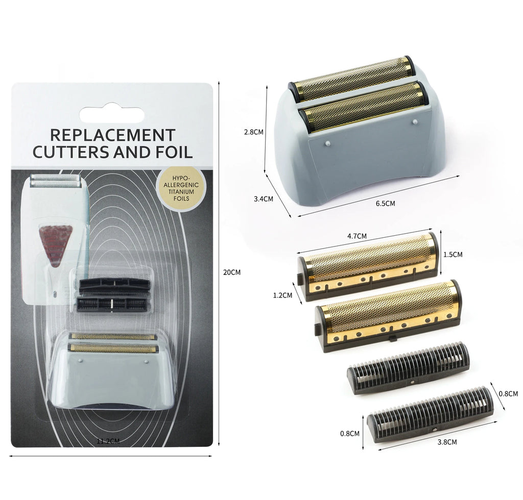 Professional Electric Shaver Foil Replacement Floating Shaving Cutter Head Set For Andis 17260/17155 LK2208 Shaver Accessories