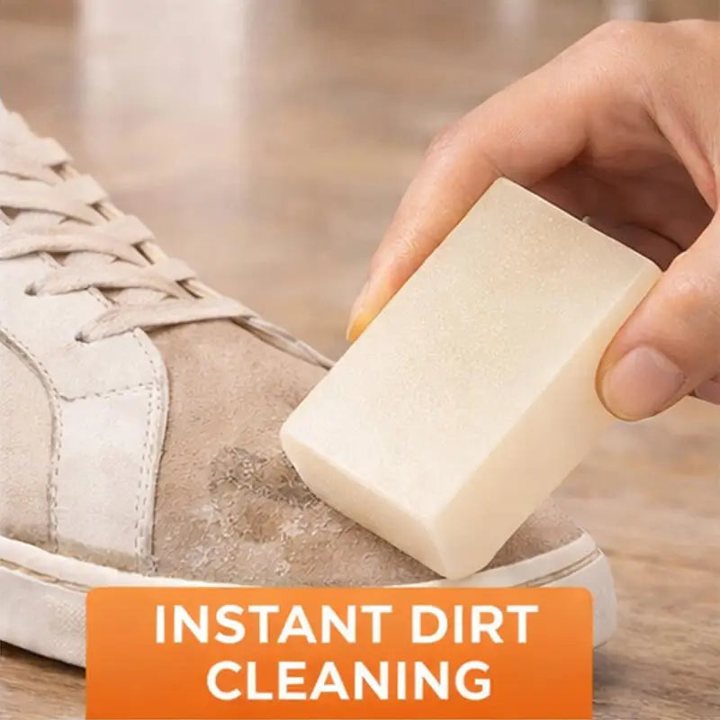 Suede Shoe Eraser Cleaner, Portable Rubber Stain Remover for Nubuck Matte Leather Shoes, Boots & Sneakers