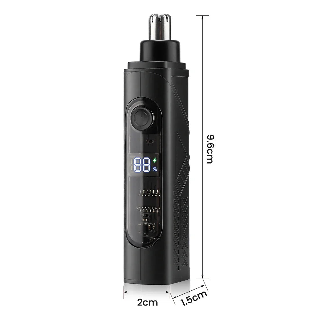 Electric Nose Hair Trimmer Implement Shaver Clipper For Men Women Neck Eyebrow Trimmer Shaver Man Clean Trimer Razor Remover Kit