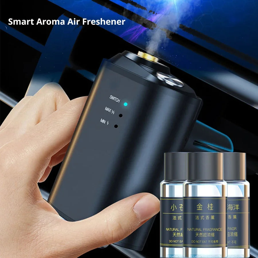Essential Oil Car Air Freshener Aroma Diffuser Atomization Car Ventilation Clip Flavoring Deodorant Let Automotive Interior