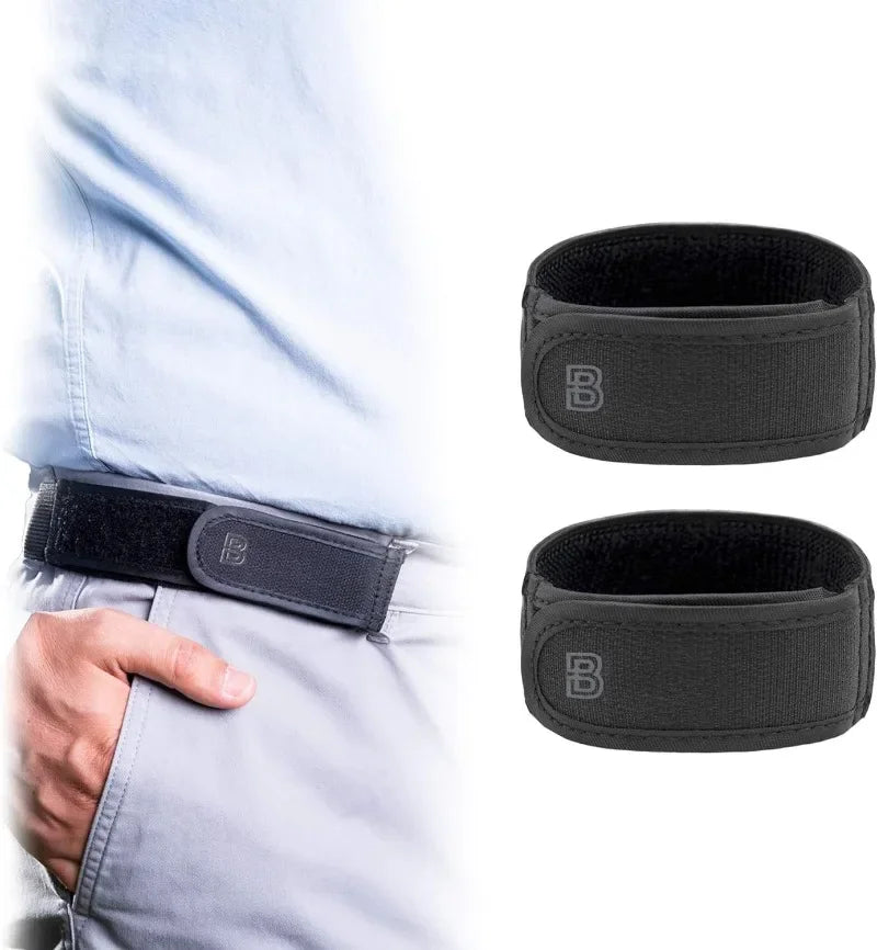 Buckle Free Waist Belts Men's Ultra-soft No Buckle Elastic Belts Fashion Comfortable Stylish Belt Loop Buckle-Free Belt Unisex