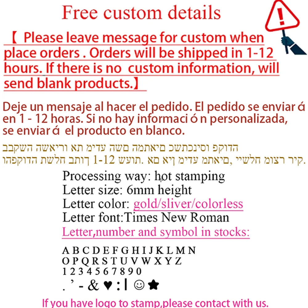 Custom Name Handbag Pendant Cute Star PU Leather Fashion Accessories Wholesale Engrave Initials Travel Luggage Tag Creative Gift